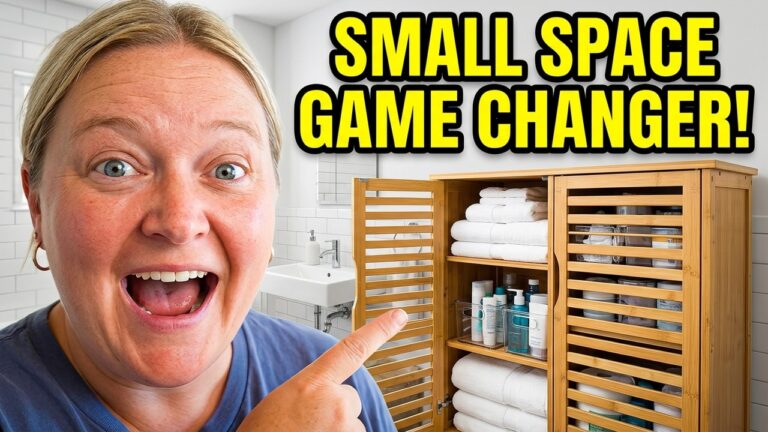 Giantex Bamboo Bathroom Cabinet Review: Storage That Actually Looks Like Decor