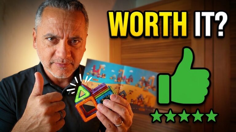 Magnetic Blocks for Kids Review: 49-Piece STEM Set With a Metal Case Kids Actually Use