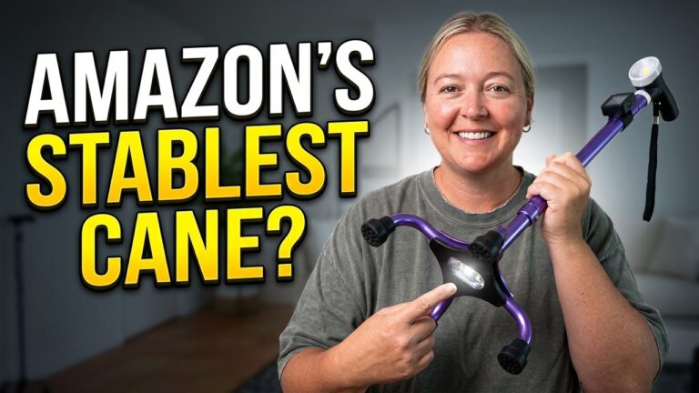 Quad Cane Review: The Walking Cane With an LED Light That Actually Makes Sense