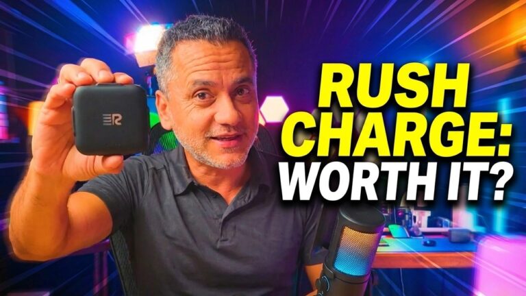Rush Charge 3-in-1 Portable Charger Review: The Cable-Free Power Bank That Fits in Your Pocket