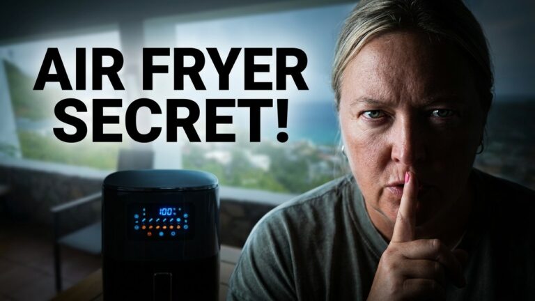 Sweetcrispy 6QT Air Fryer Review: Big Capacity, Small Footprint, Window View