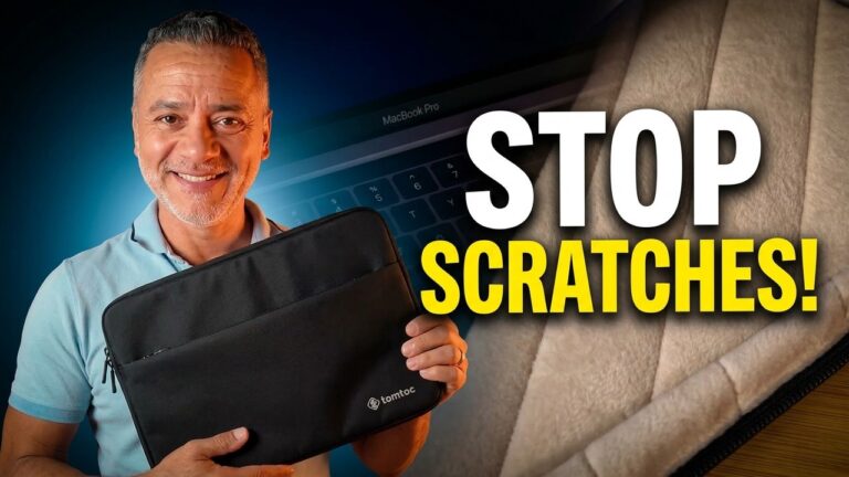 Tomtoc 360° Laptop Sleeve Review: Like a Couch for Your MacBook
