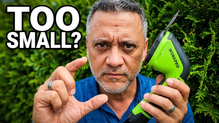WORKPRO 2-in-1 Cordless Hedge Trimmer Review: Surprisingly Powerful for Its Size
