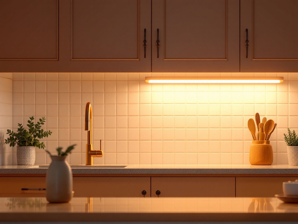 Cabinet Lights So Simple Even Renters Can Install Them — in-use lifestyle shot