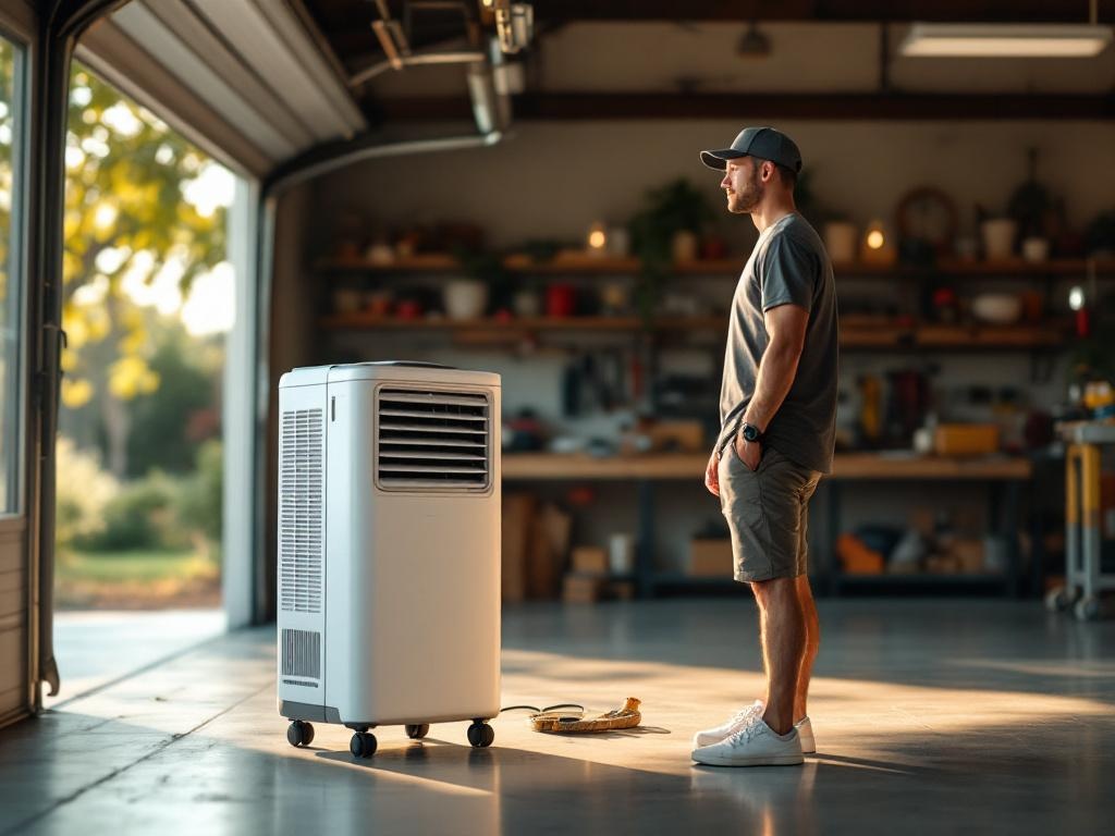 Swamp Cooler for Large Spaces Review: 3880 CFM, 1000 Sq Ft Claims Tested — in use