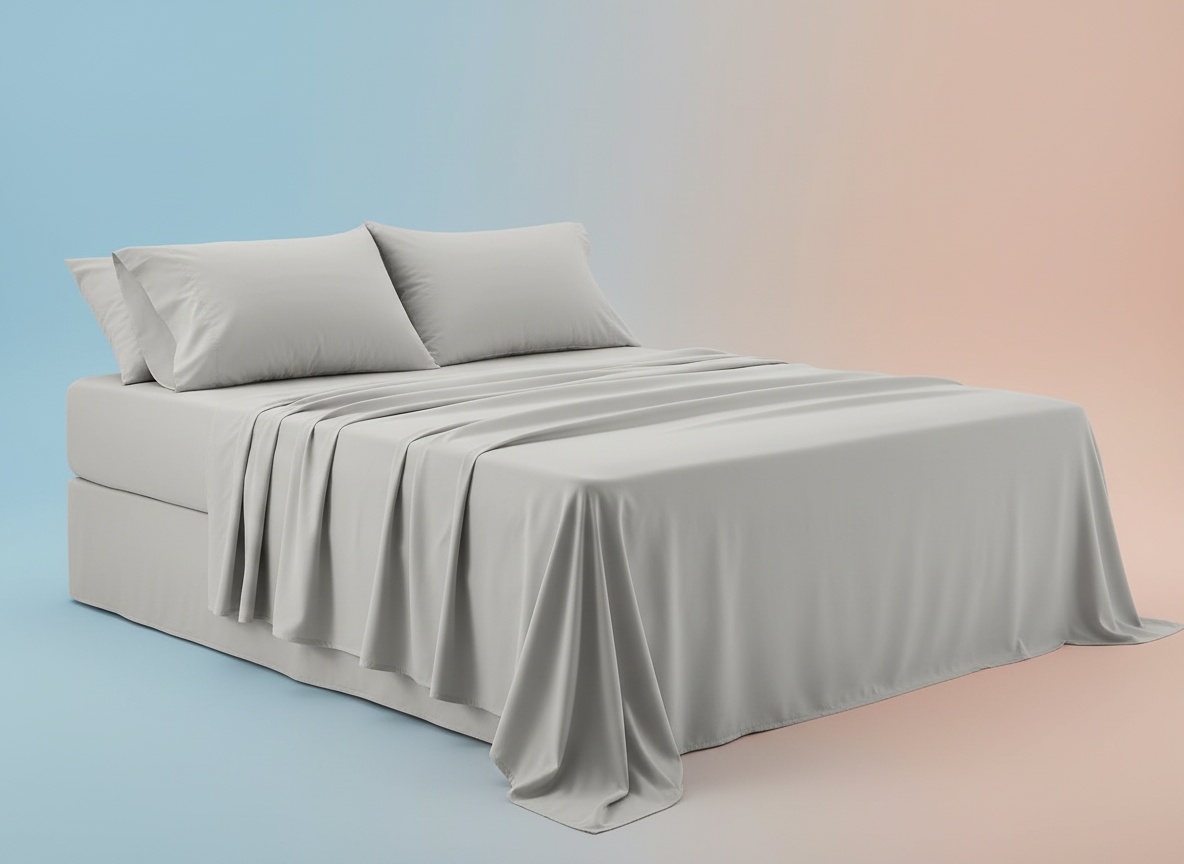 Comfort Spaces Coolmax Moisture Wicking Cooling Sheet Set, Cal King 4 Piece | Wrinkle Free, Deep Pocket Fits Up to 16