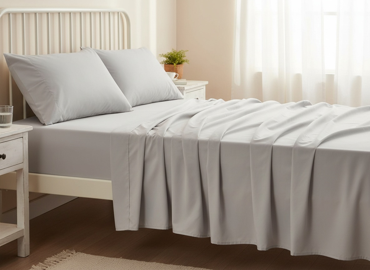 Comfort Spaces Coolmax Moisture Wicking Cooling Sheet Set, Cal King 4 Piece | Wrinkle Free, Deep Pocket Fits Up to 16