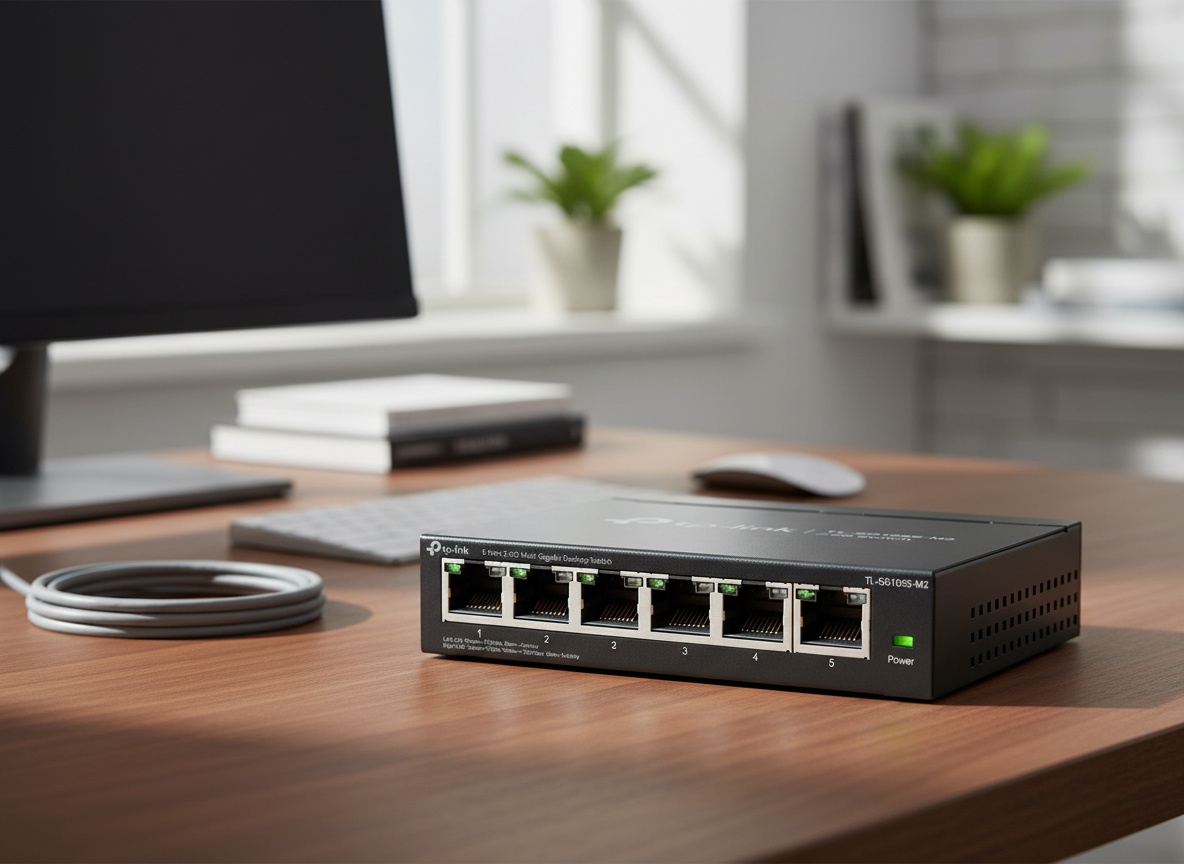TP-Link TL-SG105S-M2, 5 Port Multi-Gigabit 2.5G Unmanaged Ethernet Switch | Ethernet Splitter, Plug & Play, Desktop/Wall Mount, Silent Operation limited-time deal deal image 2