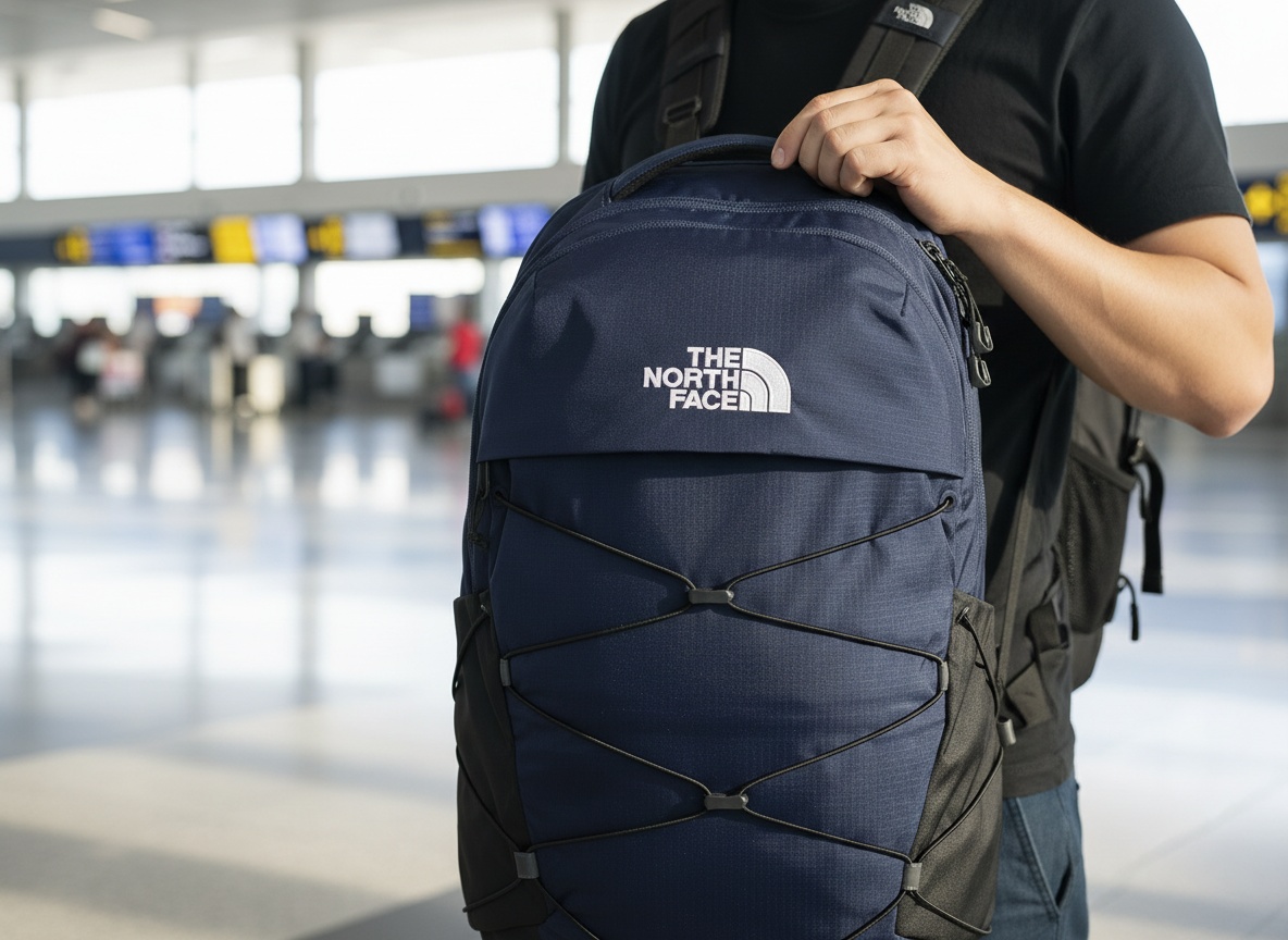 The North Face Borealis Commuter Laptop Backpack - Water Repellent, Laptop Sleeve, Large Main Compartment, TNF Navy/TNF
