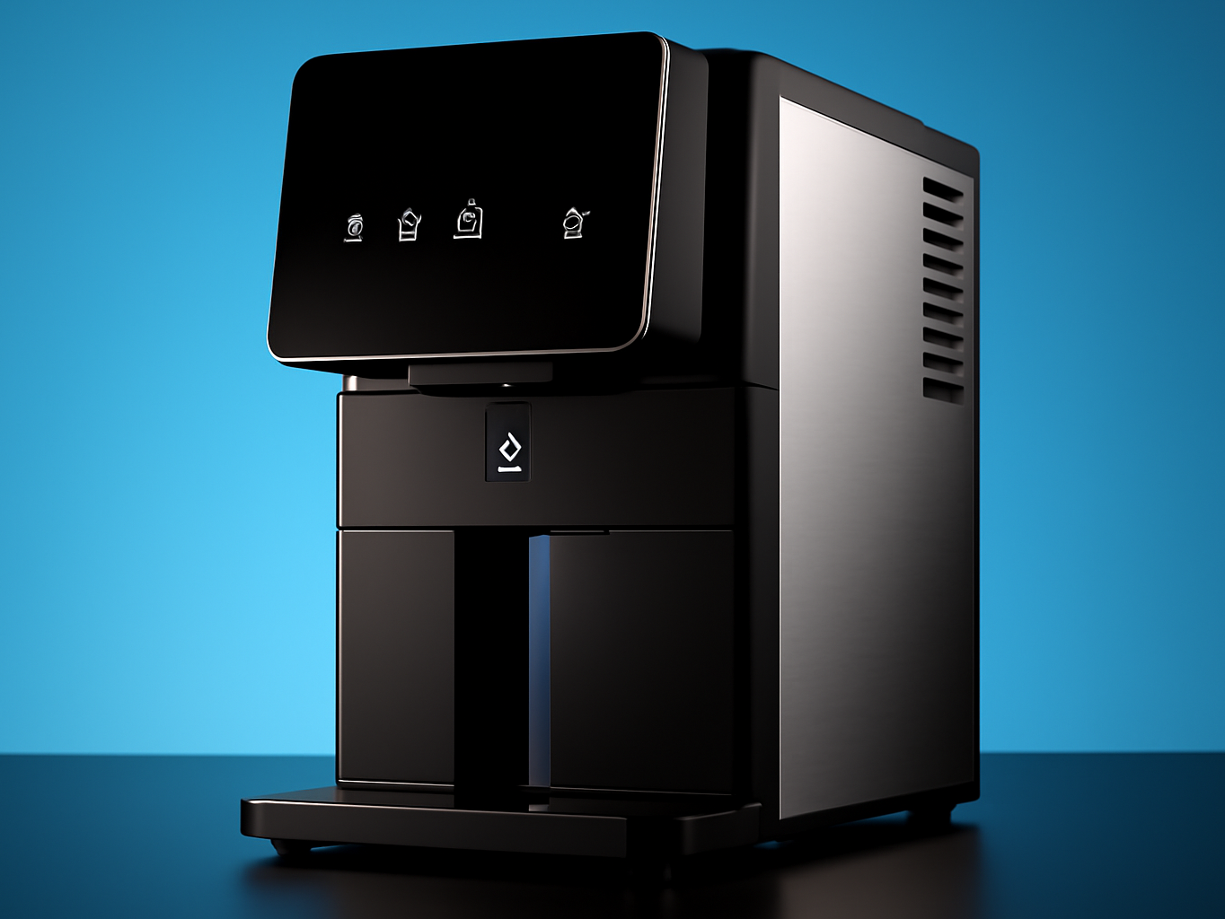 Kismile Nugget Ice Maker Countertop, 33LBS/24H Ice Machine with Soft Chewable Ice, One-Click, Self-Cleaning Function, Stainless Steel Ice Maker with Indicator Lights for Home/Kitchen(Black) Back to School sale deal image 1
